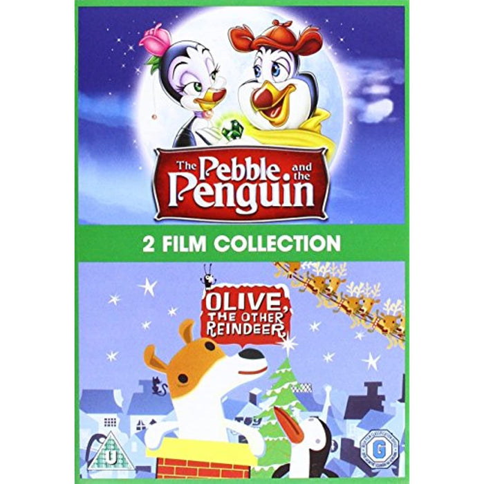 Pebble And The Penguin / Olive The Other Reindeer [DVD] [Region 2] - New Sealed - Attic Discovery Shop