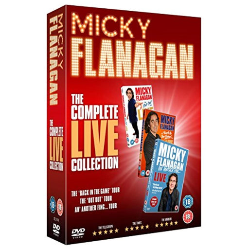 Micky Flanagan The Complete Live Collection (2017) [DVD Box Set] [Region 2] - Like New - Attic Discovery Shop
