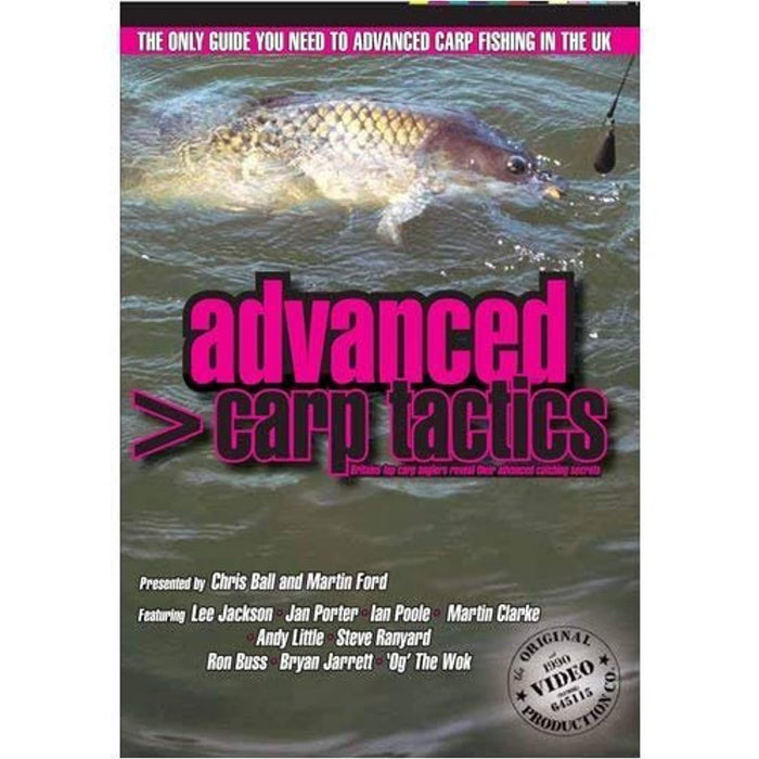 Advanced Carp Tactics [DVD] [Region 2] - Like New - Attic Discovery Shop