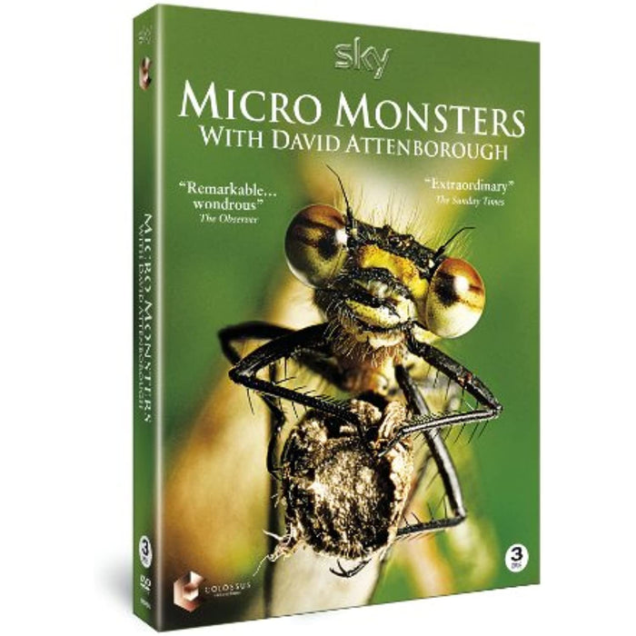 Micro Monsters with David Attenborough [DVD] [Region 2] - Very Good - Attic Discovery Shop