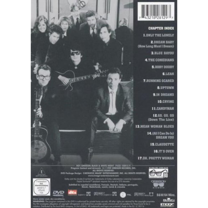 Roy Orbison: Black and / & White Night [DVD] [Region 2] - Very Good - Attic Discovery Shop