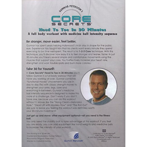 Core Secrets - Head To Toe in 30 minutes [DVD] [Region 2] (New - Read) - Like New - Attic Discovery Shop