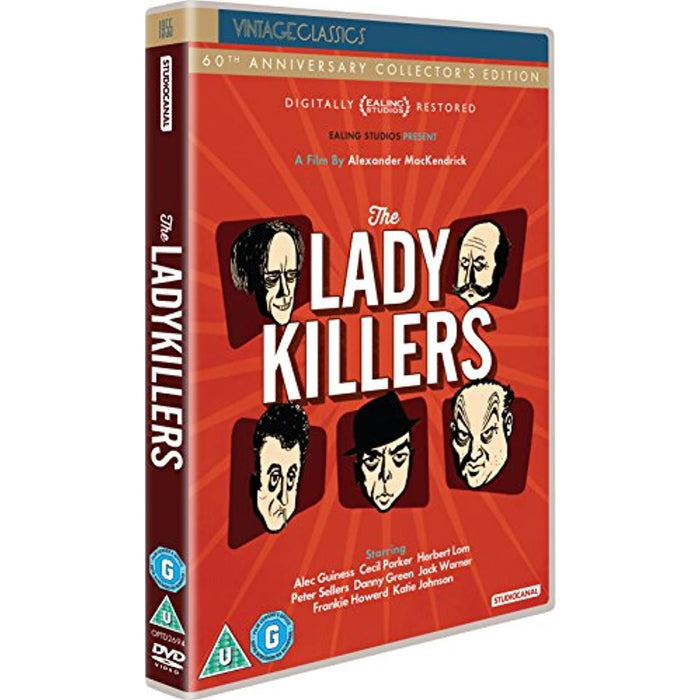 The Ladykillers 60th Anniversary Collector Edition [DVD] [Region 2] - New Sealed - Attic Discovery Shop