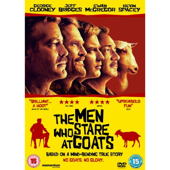 The Men Who Stare At Goats [DVD] [2009] [Region 2] - New Sealed - Attic Discovery Shop