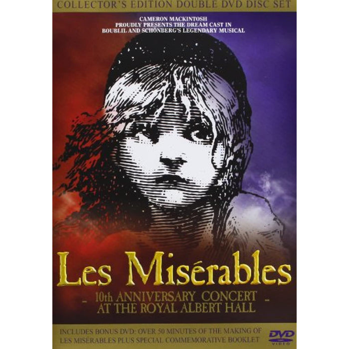 Les Miserables Anniversary Concert Collector's Edition DVD Region 2 - New Sealed - Like New - Attic Discovery Shop