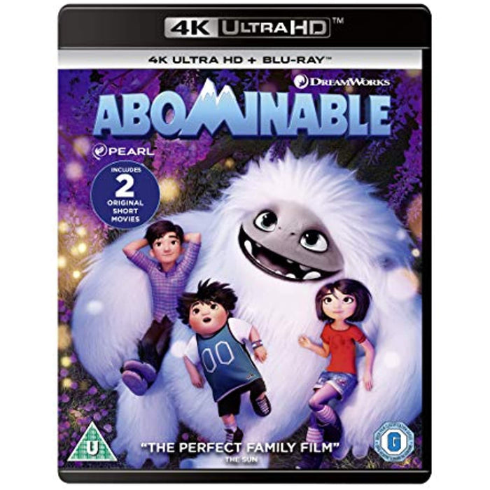 Abominable [4K Ultra HD UHD + Blu-ray] [2019] [Region Free] - New Sealed - Attic Discovery Shop
