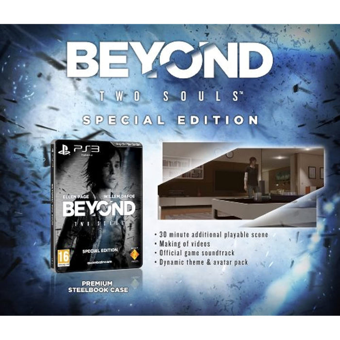 Beyond: Two Souls Special Edition (PS3 PlayStation 3 Game) [Limited Steelbook] - Good - Attic Discovery Shop