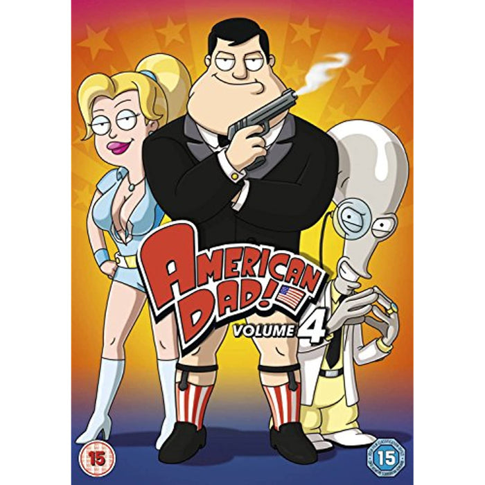 American Dad! - Volume 4 [DVD] [Region 2] - New Sealed - Attic Discovery Shop