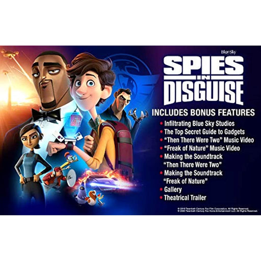 Spies in Disguise Blu-ray [2019] [Region Free] - Very Good - Attic Discovery Shop