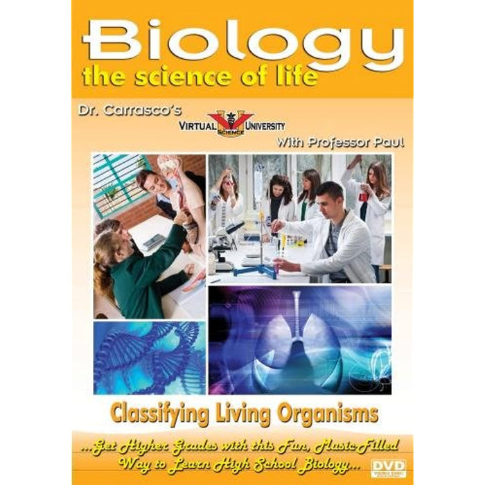 Classifying Living Organisms [DVD] [2012] [NTSC] U.S Import - (New, Torn Seal) - Like New - Attic Discovery Shop