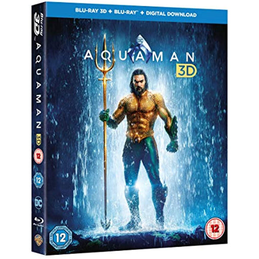 Aquaman 3D [Blu-ray 3D + 2D Version] [2018] [Region B] (DC Movie) - Like New - Attic Discovery Shop