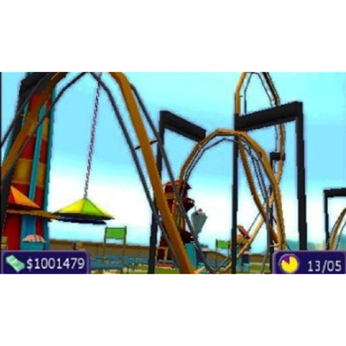 Rollercoaster Tycoon 3D (Nintendo 3DS Game) - Very Good - Attic Discovery Shop