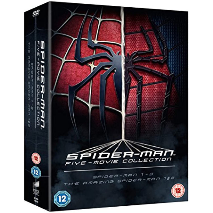 The Spider-Man Complete 5 / Five Film Collection [DVD Box Set] [Region 2] - Like New - Attic Discovery Shop