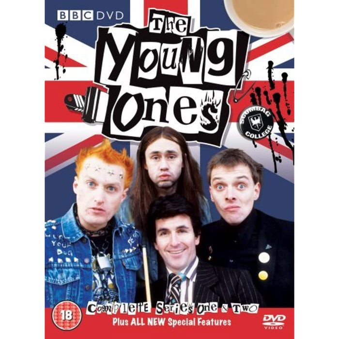 The Young Ones - Complete Series One Two 1-2 [DVD] [Region 2 + 4] - New Sealed - Attic Discovery Shop