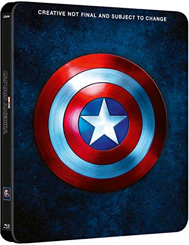 Captain America Trilogy Steelbook 1-3 UK Exclusive Limited [Blu-ray] Region Free - Very Good - Attic Discovery Shop