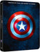 Captain America Trilogy Steelbook 1-3 UK Exclusive Limited [Blu-ray] Region Free - Very Good - Attic Discovery Shop