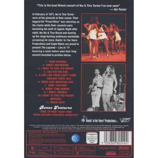 The Legends Live In '71 [DVD] [2009] [Region Free] - Very Good - Very Good - Attic Discovery Shop