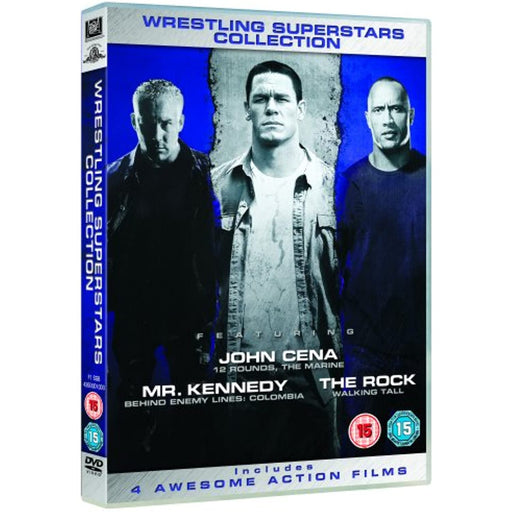 Wrestling Superstars Collection 12 Rounds / Marine / Walking Tall +1 [Reg2 DVD] - Like New - Attic Discovery Shop