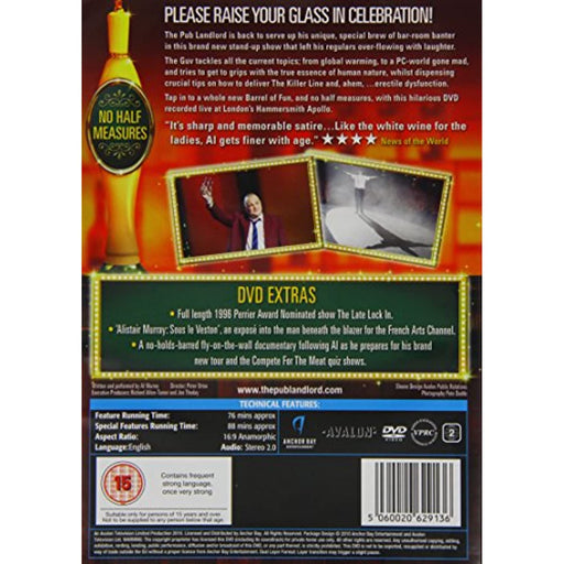 Al Murray - Barrel of Fun - Live [DVD] [Region 2] - Like New - Like New - Attic Discovery Shop