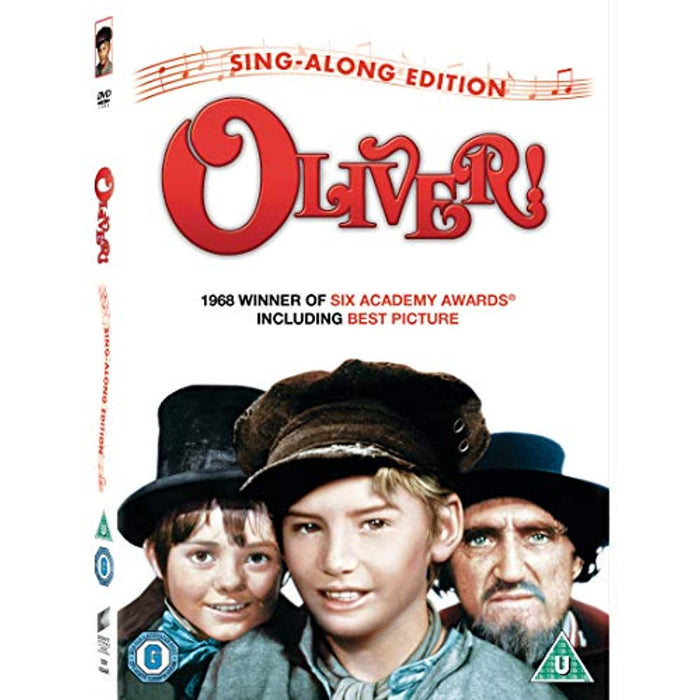 Oliver! (Sing-Along Edition) [DVD] [2018] [1968 Renewed] [Region 2] - New Sealed - Attic Discovery Shop