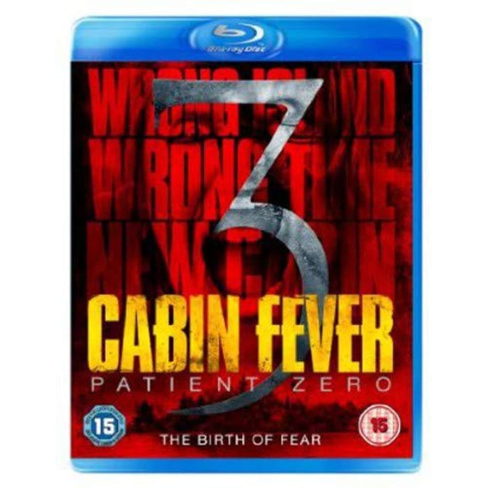 Cabin Fever 3 - Patient Zero [Blu-ray] [2014] [Region B] - New Sealed - Attic Discovery Shop