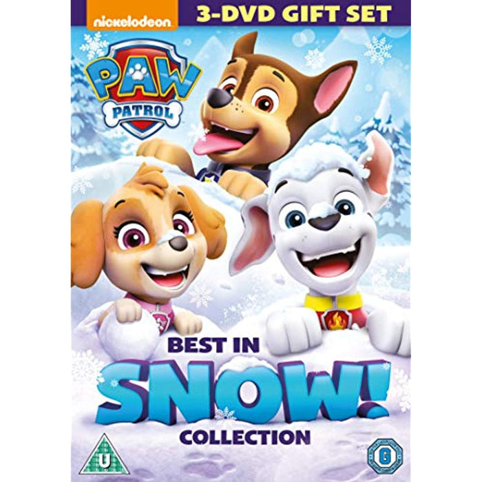 Paw Patrol Best In Snow Collection Christmas [DVD] [2019] [Region 2] - New - Attic Discovery Shop