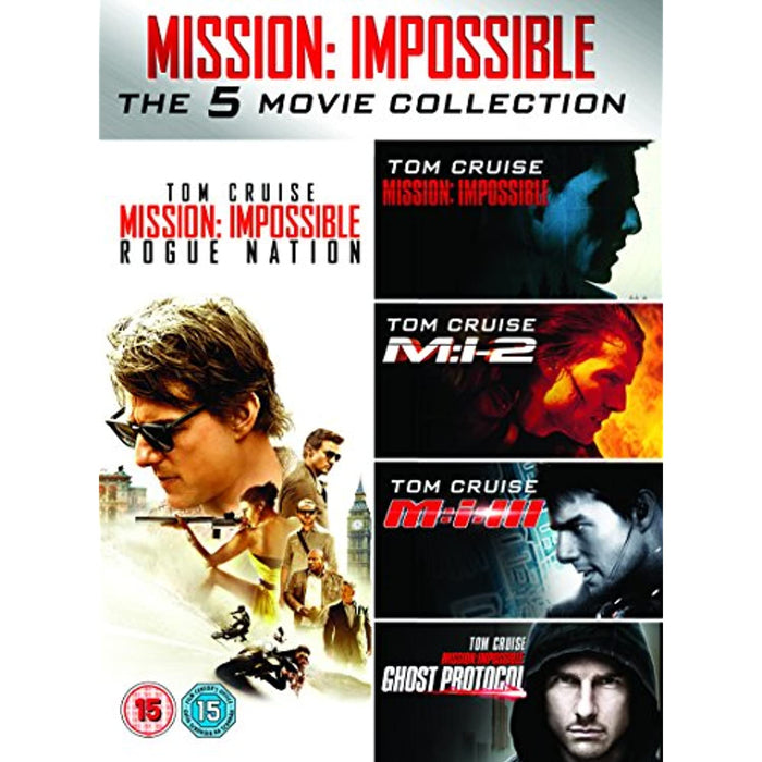 Mission Impossible The Five Movie Collection 1-5 [DVD] [Region 2] - Very Good - Attic Discovery Shop