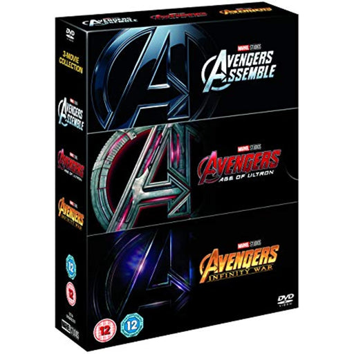 Avengers Triplepack 3 Film Age of Ultron Infinity War [DVD Box Set] [Region 2] - Like New - Attic Discovery Shop