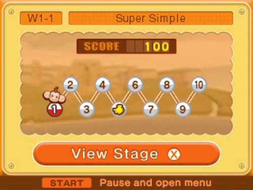 Super Monkey Ball 3D (Nintendo 3DS Game) - Very Good - Attic Discovery Shop
