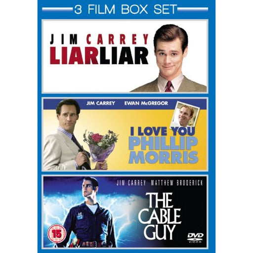 3 Film Box Set: Jim Carrey - Liar Liar / The Cable Guy + [DVD] [R2] - New Sealed - Attic Discovery Shop