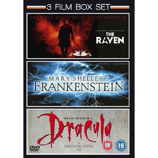 Frankenstein / The Raven / Bram Stoker's Dracula - Triple Pack [DVD] [Region 2] - Like New - Attic Discovery Shop