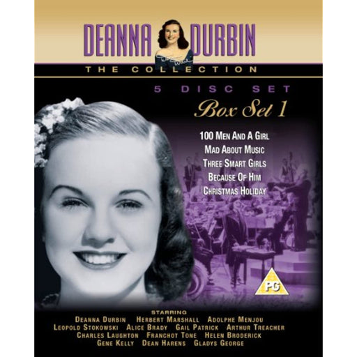 Deanna Durbin Box Set Vol. 1 The Collection [DVD Box Set] [Region 2] - Like New - Attic Discovery Shop