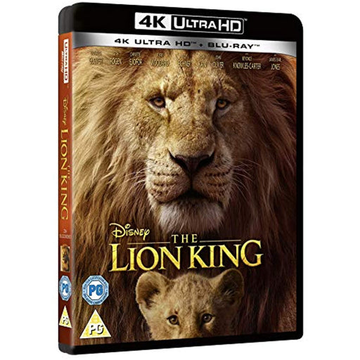Disney's The Lion King [4K UHD] [2019] [Blu-ray] [Region Free] 4K+Blu-ray 2-Disc - Very Good - Attic Discovery Shop
