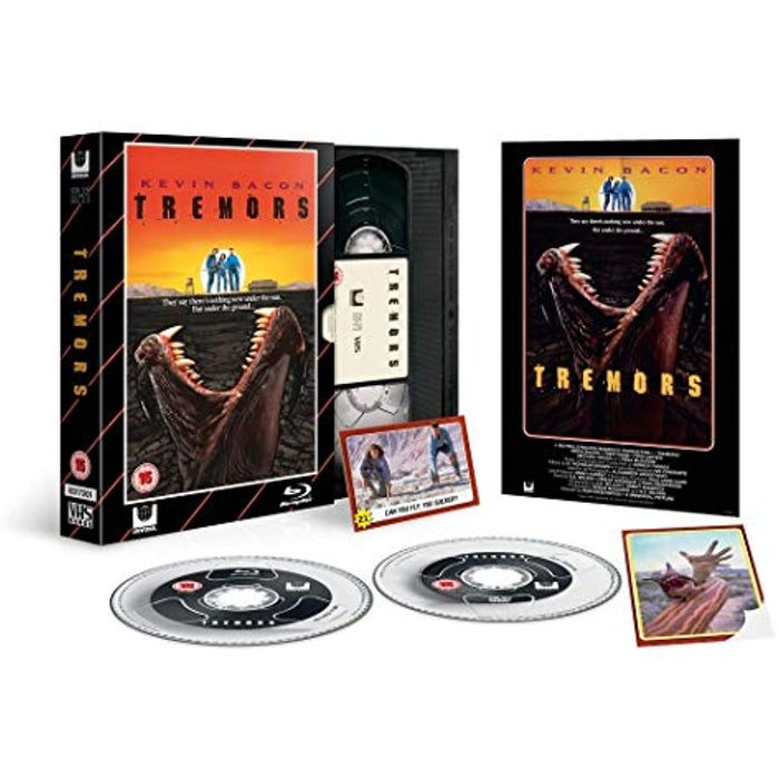 Tremors Blu-ray + DVD Limited Edition VHS Style Set - New Sealed - Attic Discovery Shop