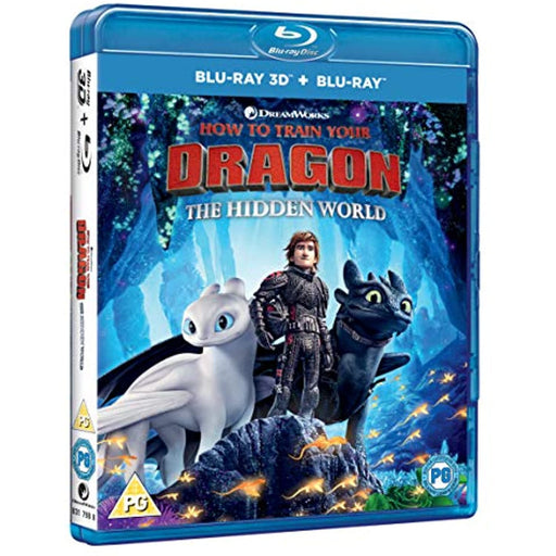 How to Train Your Dragon - The Hidden World (Blu-ray + 3D Blu-ray) [Region Free] - Very Good - Attic Discovery Shop