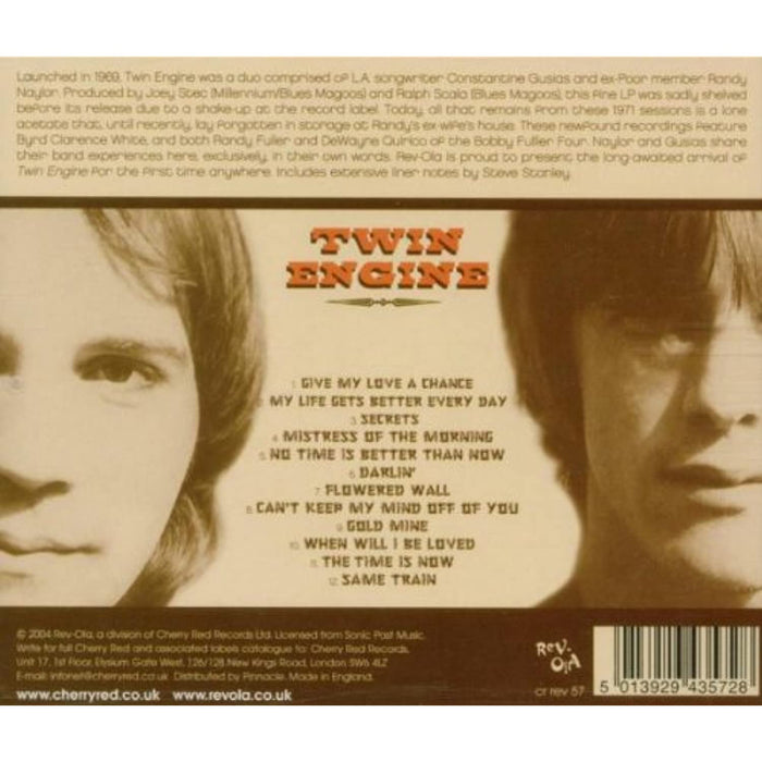 Twin Engine [Rare CD Album] - Very Good - Attic Discovery Shop