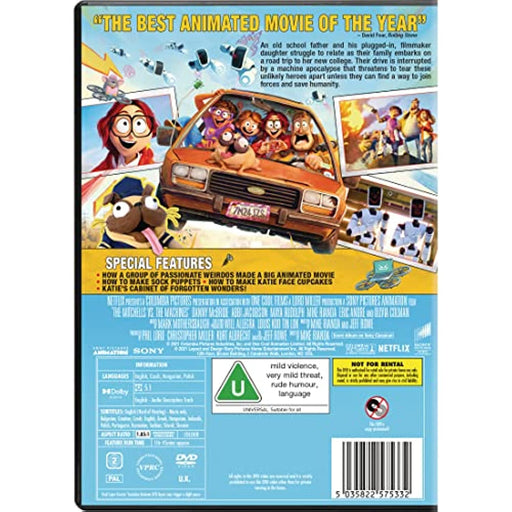 The Mitchells vs. The Machines [DVD] [2021] [Region 2] - Like New - Attic Discovery Shop
