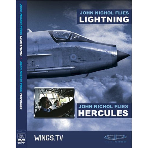 John Nichol Flies: LIGHTNING and HERCULES [Region Free] - (New, Torn Seal) - Like New - Like New - Attic Discovery Shop