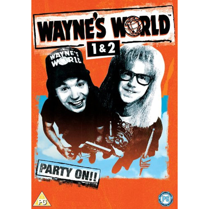 Wayne's World/Wayne's World 2 [DVD] [Region 2] - New Sealed - Attic Discovery Shop