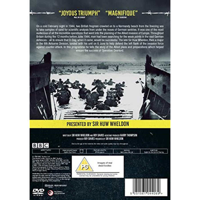 Destination D-Day [DVD] (Inc WWII Archive Film) [Region 2 & 4] [2019 Release] - Like New - Attic Discovery Shop