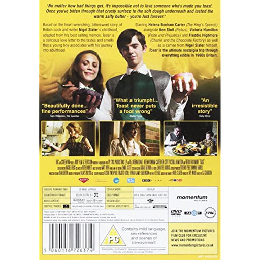 Toast [DVD] [Region 2] - Like New - Attic Discovery Shop