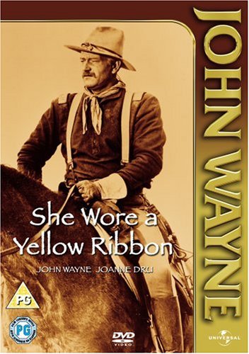 She Wore a Yellow Ribbon (John Wayne) [DVD] [1949] [Region 2] Western NEW Sealed - Attic Discovery Shop