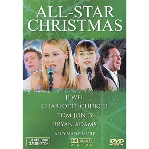 All Star Christmas - Jewel, Charlotte Church, Tom Jones, Bryan Adams [DVD] [R2] - Like New - Attic Discovery Shop