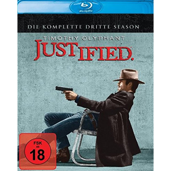 Justified - Season 3 [Blu-ray] [Region Free] [Rare German Import] - New Sealed - Attic Discovery Shop