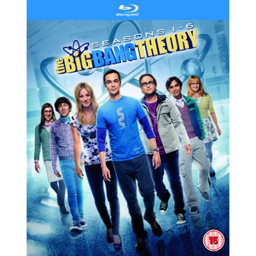 The Big Bang Theory Season 1-6 Blu-ray Reg Free - New Seal, Loose Plastic Inside - Like New - Attic Discovery Shop