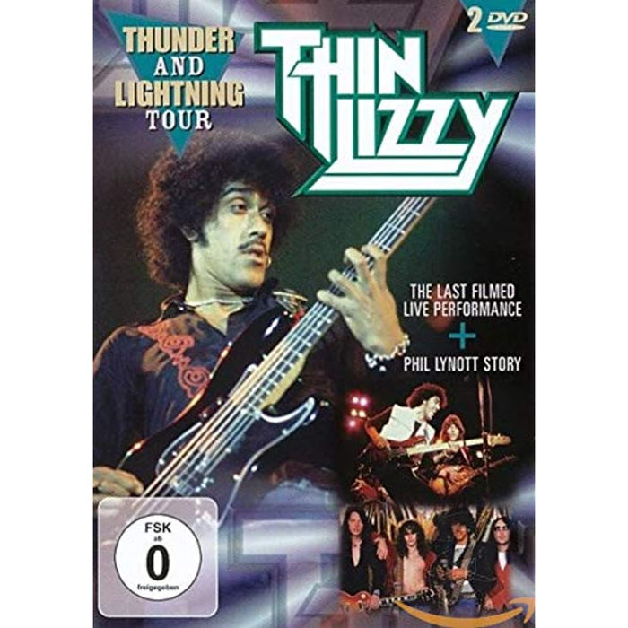 Thin Lizzy - Thunder and Lightning Tour (2 Discs) [DVD] [Region Free] - Very Good - Attic Discovery Shop