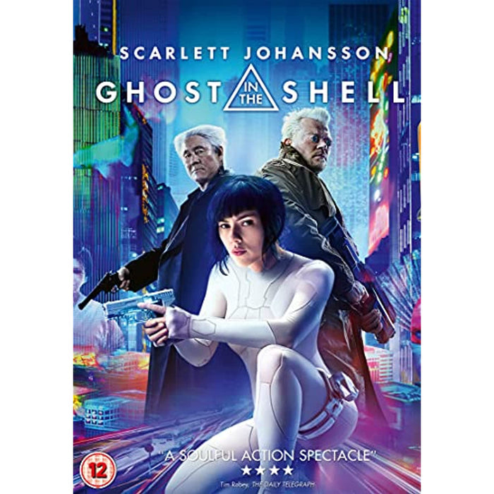 GHOST IN THE SHELL [DVD] [2017] [Region 2] - New Sealed - Attic Discovery Shop