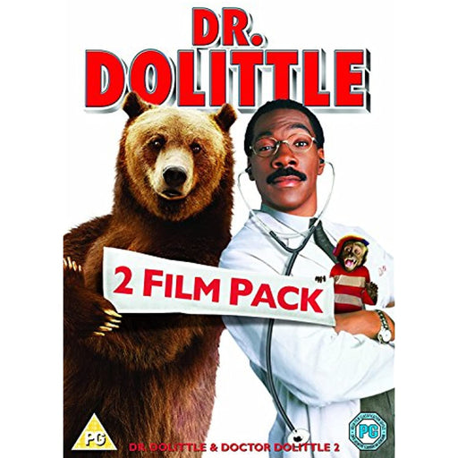 Dr. Dolittle 1 and 2 Double Pack [DVD] [1998] - [Region 2] - (New, Torn Seal) - Like New - Like New - Attic Discovery Shop