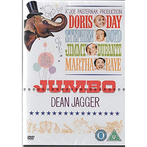 Billy Rose's Jumbo [DVD] [1962] (Region 2) Warner Brothers Doris Day Dean Jagger - Very Good - Very Good - Attic Discovery Shop