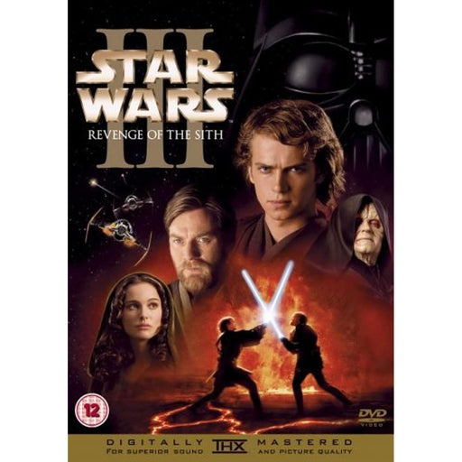 Star Wars Episode 3 III - Revenge Of The Sith [DVD] [Region 2] - New Sealed - Attic Discovery Shop